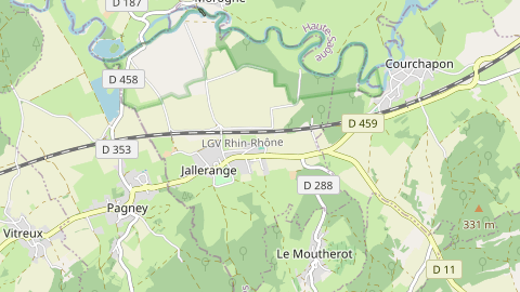 Carte de localisation de l'évènement