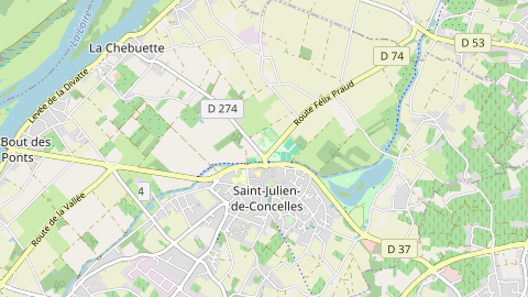 Carte de localisation de l'évènement