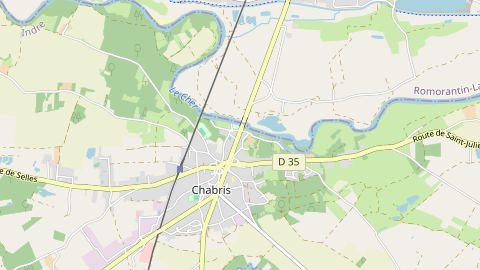 Carte de localisation de l'évènement