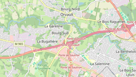 Carte de localisation de l'évènement