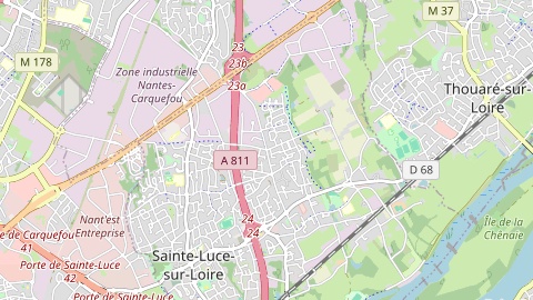 Carte de localisation de l'évènement