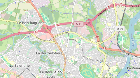 Carte de localisation de l'évènement
