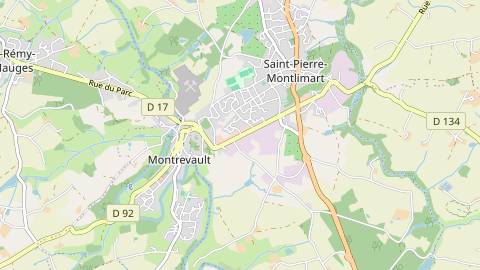 Carte de localisation de l'évènement