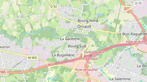 Carte de localisation de l'évènement