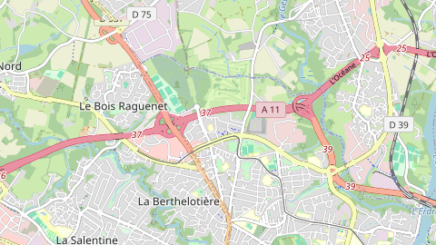 Carte de localisation de l'évènement