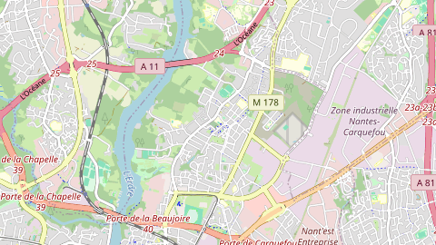 Carte de localisation de l'évènement