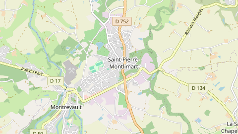 Carte de localisation de l'évènement
