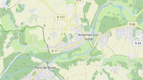 Carte de localisation de l'évènement