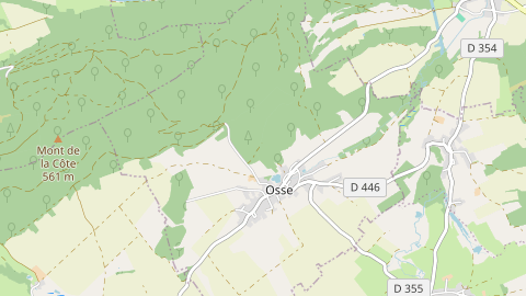 Carte de localisation de l'évènement