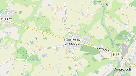 Carte de localisation de l'évènement