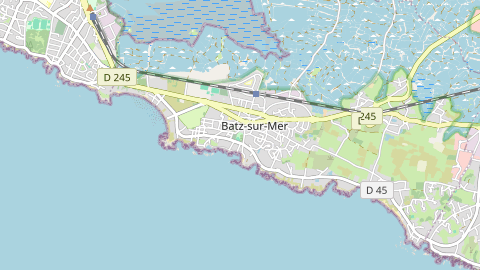 Carte de localisation de l'évènement