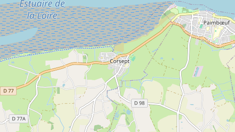 Carte de localisation de l'évènement