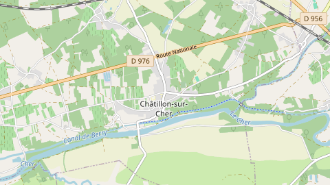 Carte de localisation de l'évènement