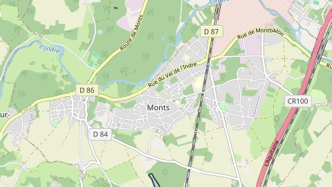 Carte de localisation de l'évènement