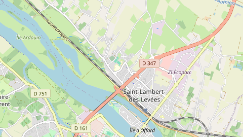 Carte de localisation de l'évènement