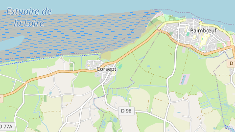 Carte de localisation de l'évènement