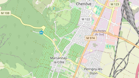 Carte de localisation de l'évènement