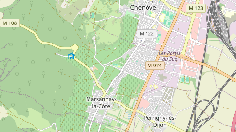 Carte de localisation de l'évènement