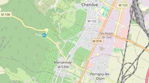 Carte de localisation de l'évènement