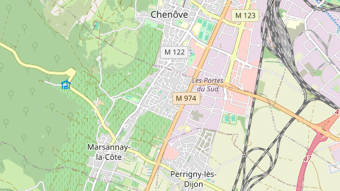 Carte de localisation de l'évènement