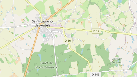 Carte de localisation de l'évènement