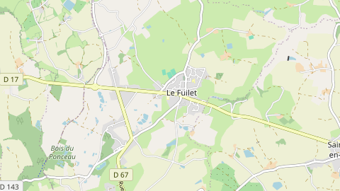 Carte de localisation de l'évènement