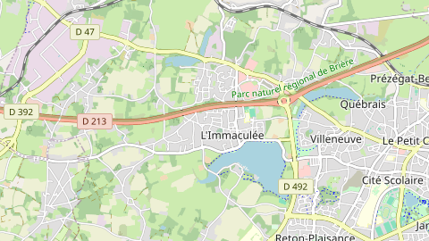 Carte de localisation de l'évènement
