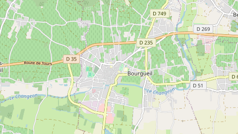 Carte de localisation de l'évènement