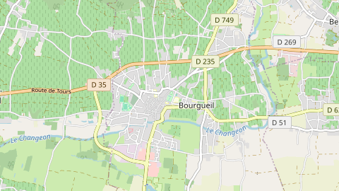 Carte de localisation de l'évènement