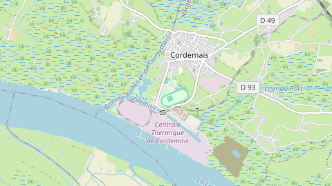 Carte de localisation de l'évènement