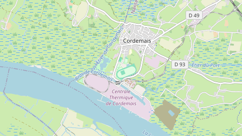 Carte de localisation de l'évènement