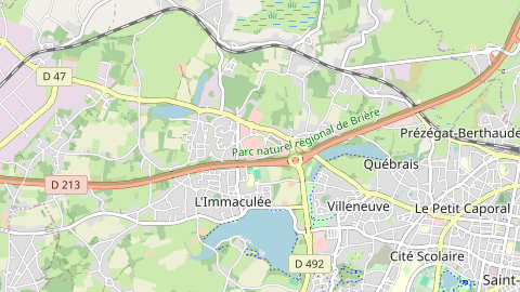 Carte de localisation de l'évènement