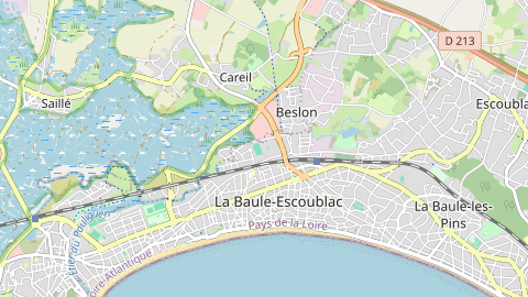 Carte de localisation de l'évènement