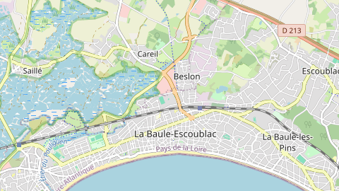 Carte de localisation de l'évènement