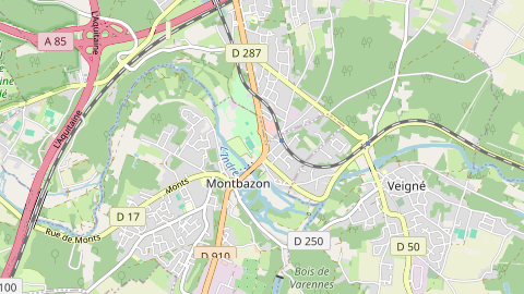 Carte de localisation de l'évènement