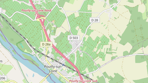 Carte de localisation de l'évènement