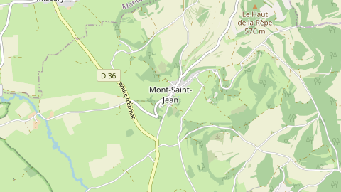 Carte de localisation de l'évènement