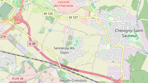 Carte de localisation de l'évènement