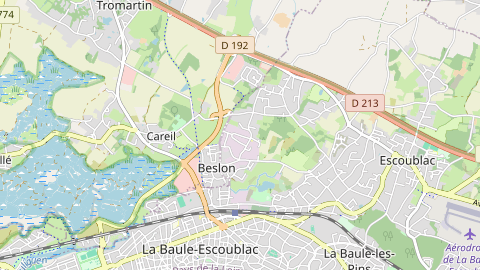 Carte de localisation de l'évènement