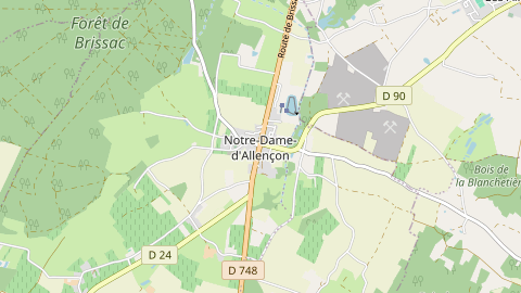 Carte de localisation de l'évènement