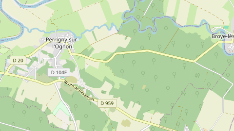 Carte de localisation de l'évènement