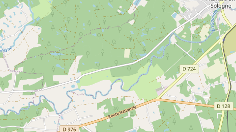 Carte de localisation de l'évènement