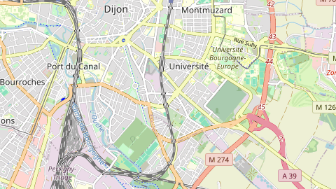 Carte de localisation de l'évènement