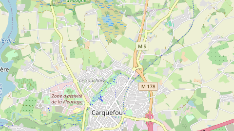 Carte de localisation de l'évènement