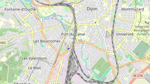 Carte de localisation de l'évènement