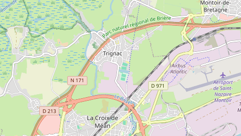 Carte de localisation de l'évènement