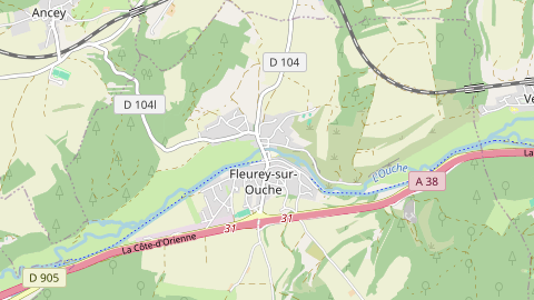 Carte de localisation de l'évènement