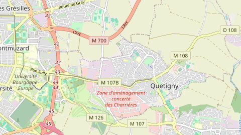 Carte de localisation de l'évènement