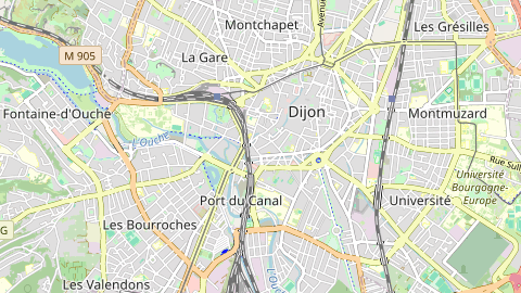 Carte de localisation de l'évènement