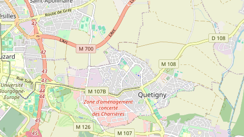 Carte de localisation de l'évènement